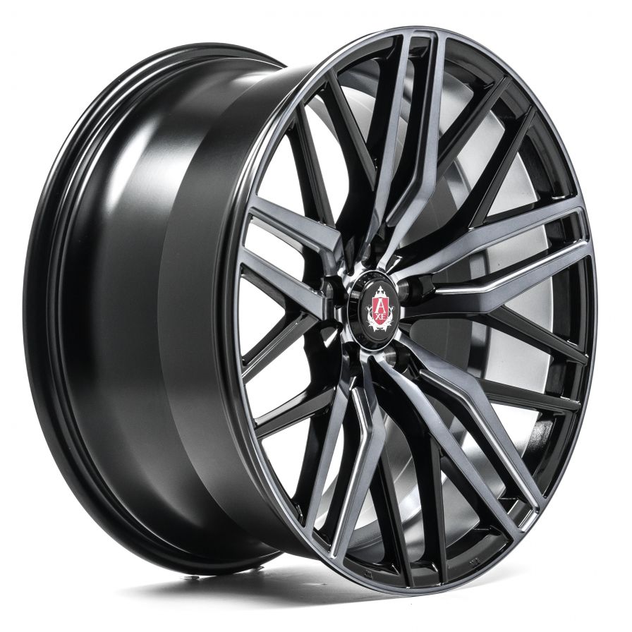 Axe Wheels<br>EX30 - Black Polished Tinted (20x10)